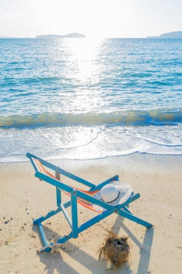 Jonathan James - A Chair and a Coconut at the Beach