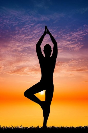 Leslie Walters - Sports Silhouettes - Yoga