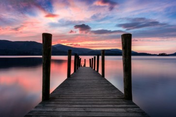 Dennis Aquino - Wooden Jetty Sunset I