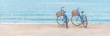 Jonathan James - Two Bicycles at the Beach
