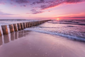 Maurizio Samperi - jetty - Pink Sunset