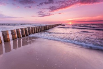Maurizio Samperi - jetty - Pink Sunset