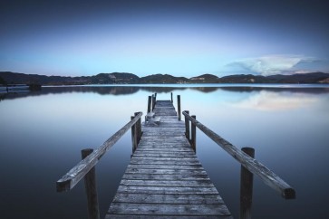 Dennis Aquino - Wooden Jetty - Calm Morning
