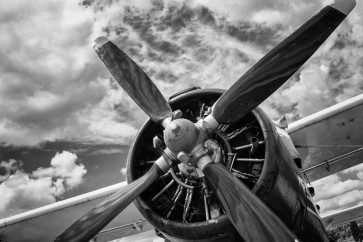 Adrian Smith - Close Up Of Old Airplane II