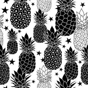 Pineapples - B&W