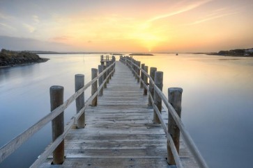 Dennis Aquino - Wooden Jetty - Sunset