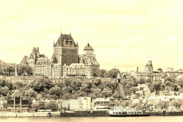 Quebec City - Sepia