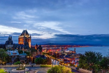 Maurice Tremblay - Québec City At Dawn
