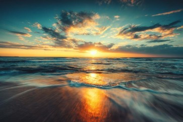 Doreen Sharp - Sunset Over Beach IV
