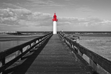 Doris Berry - Red Lighthouse After the Jetty