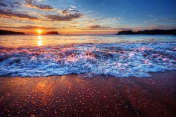 Dave Fowler - Sunset Over Beach, Cacun
