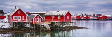 Blair Stevenson - Lofoten Islands - Traditional Norwegian Fishing Huts in Winter III