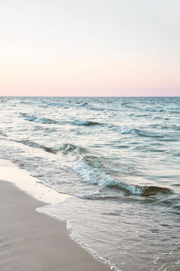 Estelle Wright - Beach - Calm Evening Waves