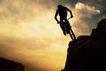 Leslie Walters - Sports Silhouettes - Mountain Biking - BMX