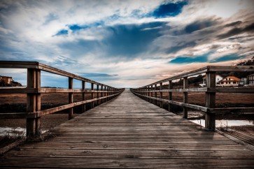 Roderick Nichols - Wooden Walkway - End of Summer