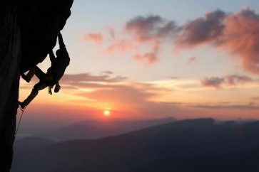 Leslie Walters - Sports Silhouettes - Climbing II