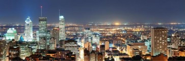Montreal - Panorama At Dusk I