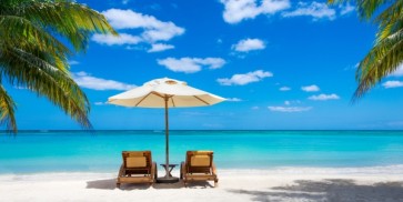 Beach Chairs with Umbrella