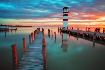 Finch Love - Lighthouse At Lake Neusiedl, Austria I