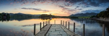 Dennis Aquino - Wooden Clean Landing Jetty Sunset