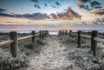 Joseph Sohm - Beach Path - End of the Day