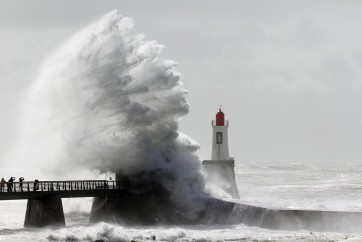 Helena Shulamite - Storm Hitting the Lighthouse