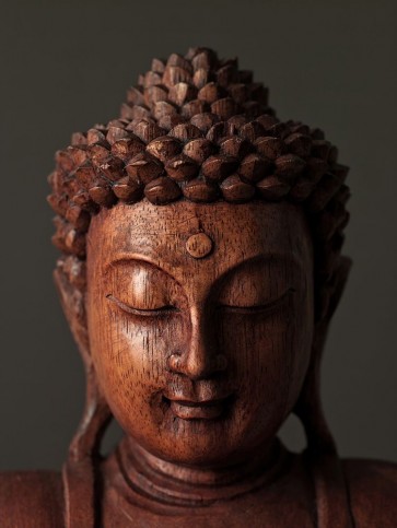 Assaf Frank - Buddha sculpture face