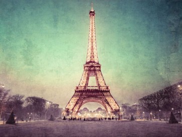 Assaf Frank - Eiffel tower at night, Paris