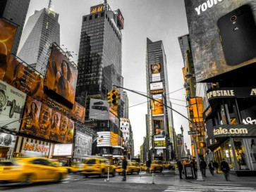 Assaf Frank - Taxi on broadway, New York
