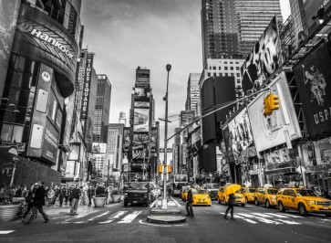 Assaf Frank - Traffic signal on broadway Times Square, Manhattan, New York City