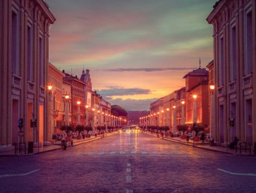 Assaf Frank - St. Peters Square at the Vatican City, Rome, Italy