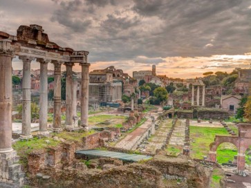 Assaf Frank - Ruins of the Roman Forum, Rome, Italy
