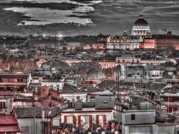 Assaf Frank - Vatican city with St. Peters Basilica, Rome, Italy