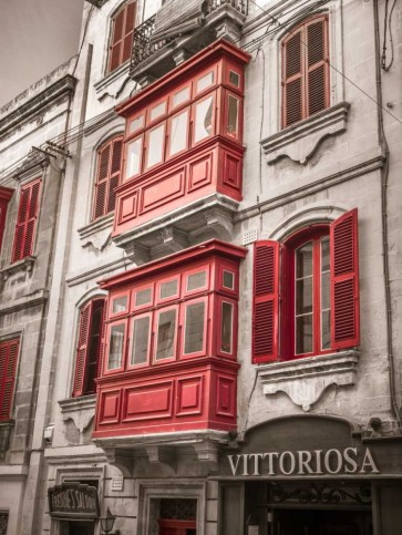 Assaf Frank - Traditional maltese house in Birgu, Malta