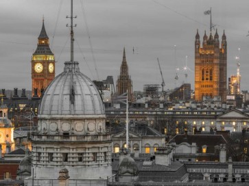 Assaf Frank - London cityscape with Big Ben and Westminster Abby