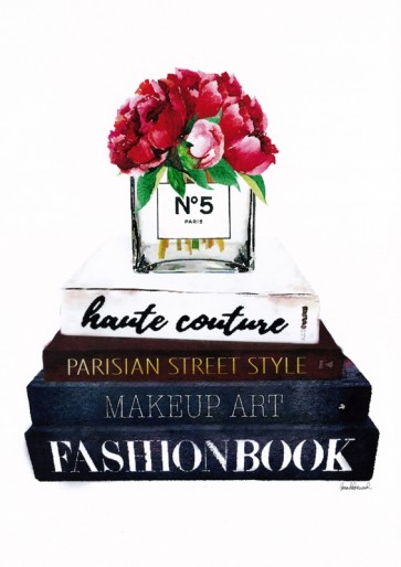 Amanda Greenwood - Bookstack Peony Vase