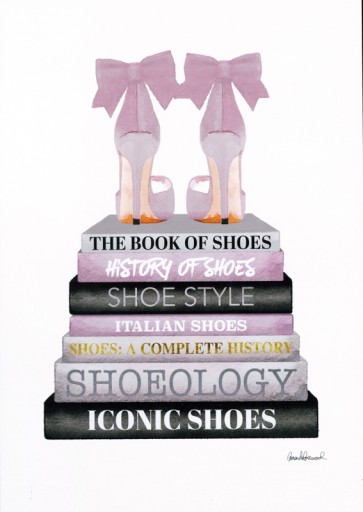 Amanda Greenwood - Lavender Bookstack Shoe