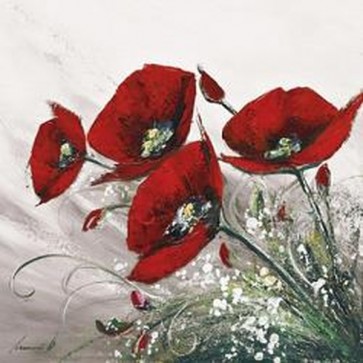 Olivier Tramoni - Bouquet De Coquelicots II  