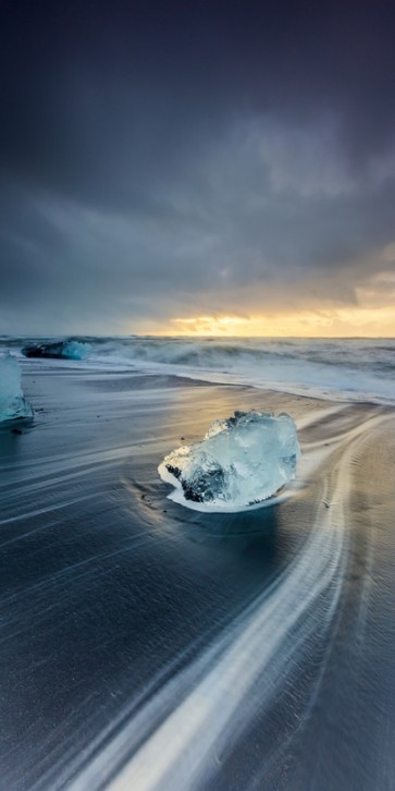 Jason Carlson - Sunrisre At Jokulsarlon, Iceland  