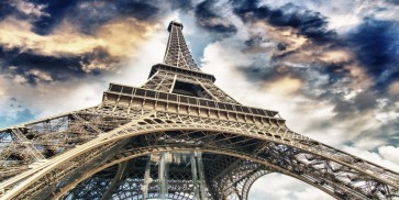 Luz Adelbert - View from under the Eiffel Tower  