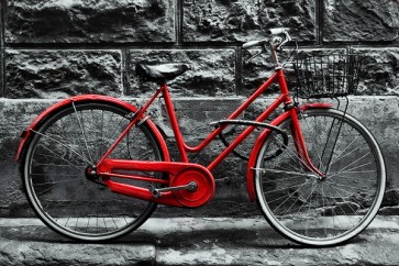 Karija Mile - Retro Vintage Red Bike  