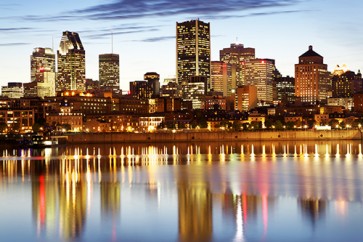 Cheryl McKenny - Montreal Skyline At Dusk, Canada  