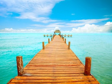 Van Der Vans - Jetty on Isla Mujeres, Mexico  