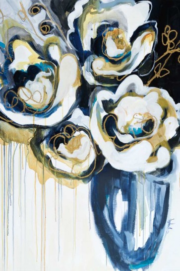 Angela Maritz - Blooms In Sea Foam 