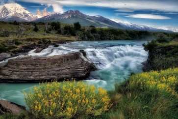 Dennis Frates - Rio Paine Waterfalls