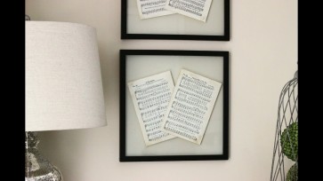Encadrement sur mesure - Entre deux vitres