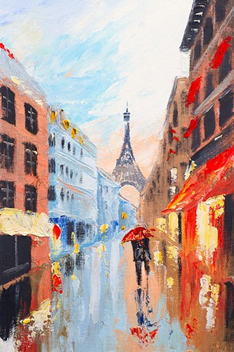 Jamy Robsinson - Couple Walking in Paris  