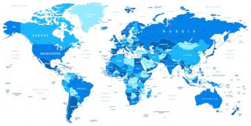 Imrich Edvard - World Map In color  