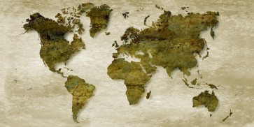 Imrich Edvard - Vintage World Mapp  