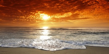 Estelle Wright - Sunset on Beach  